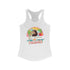 Afro Unicorn Summer Racerback Tank