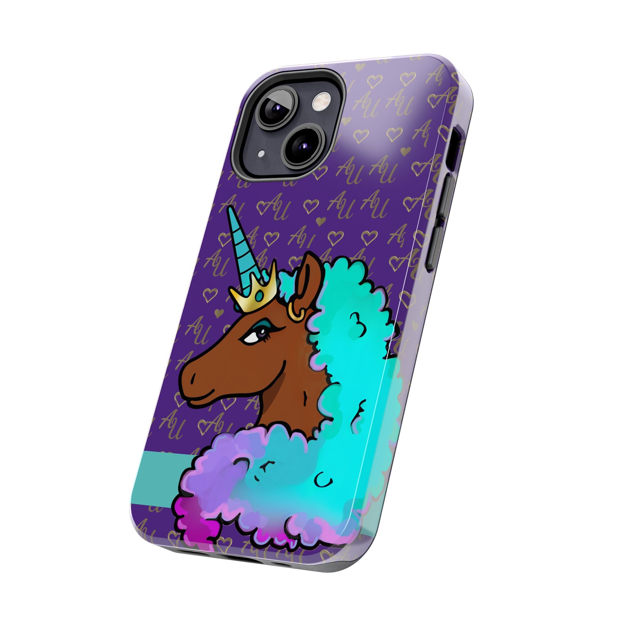 Afro Unicorn Tough Phone Case
