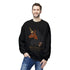 Afro Unicorn Fan Favs Sweatshirt – Pittsburgh Black & Gold