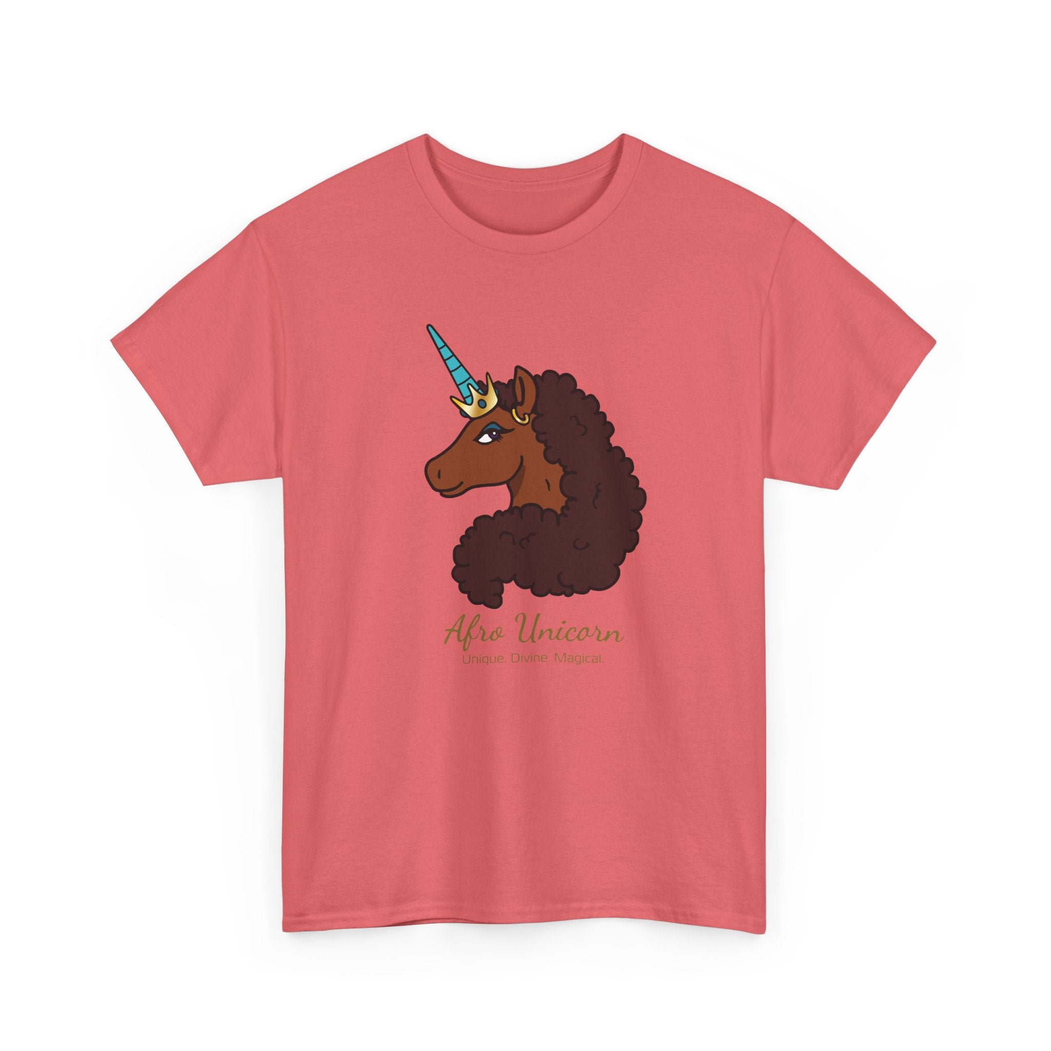 Adult - Afro Unicorn Signature Tee - Unique