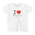 Youth Tee - I Love Afro Unicorn Brand T-Shirt