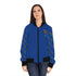 Afro Unicorn Royal Blue & White Women's Bomber Jacket — Lightweight