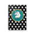 Unicorn Pattern Spiral Notebook — Cute Afro Unicorn Ruled Journal