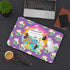 Desk Mat Afro Unicorn Composition Print
