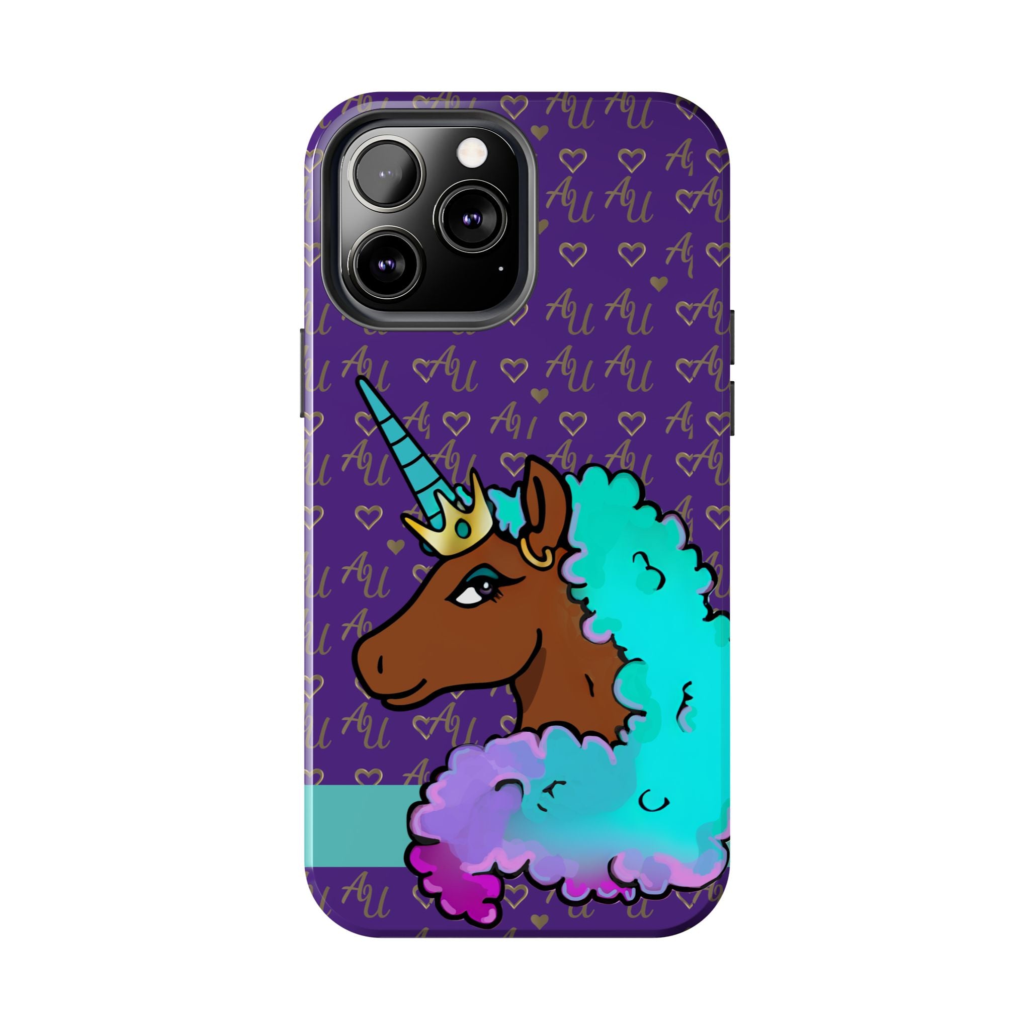 Afro Unicorn Tough Phone Case
