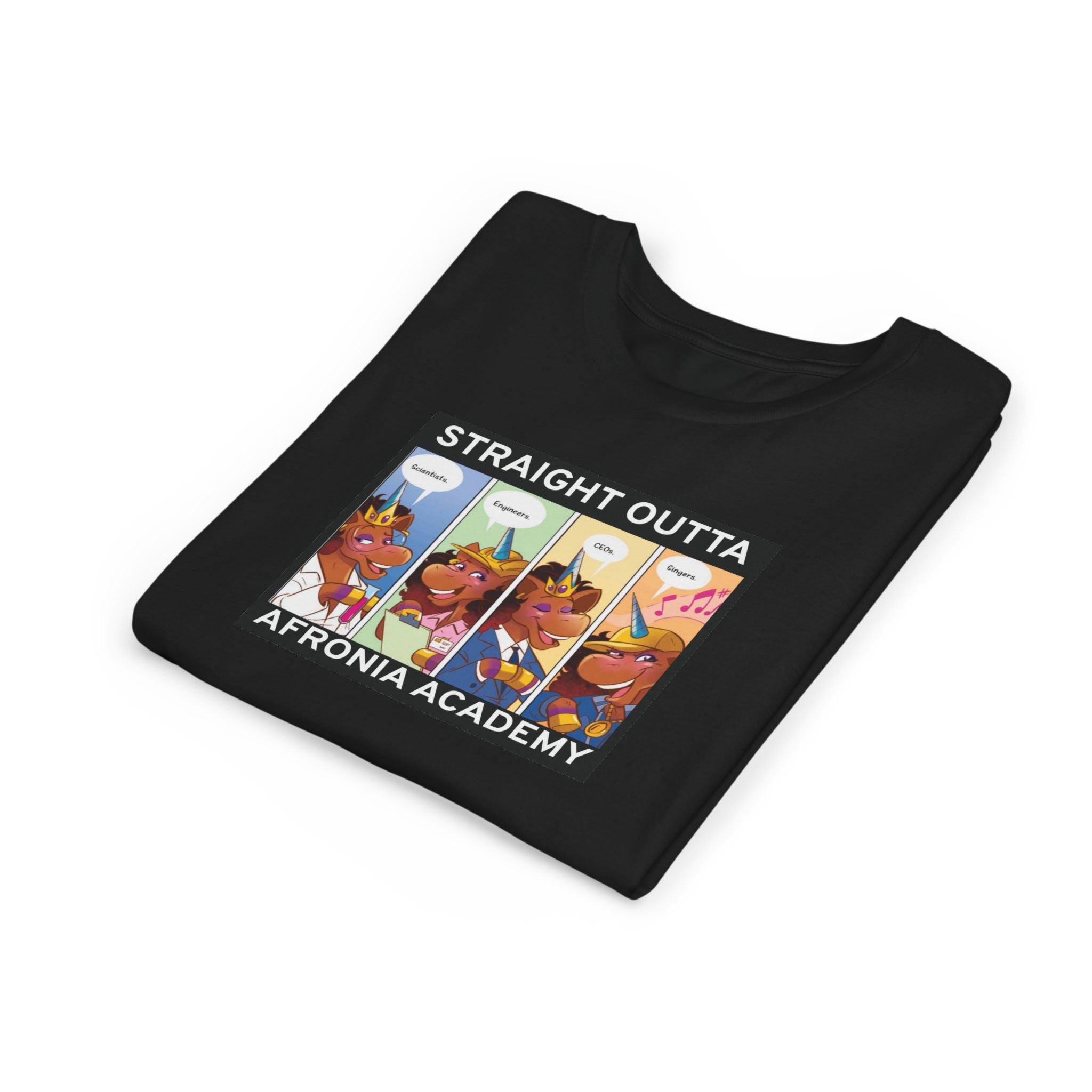 Youth Tee - STRAIGHT OUTTA AFRONIA