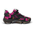 Mesh Sneakers Hot Pink Monogram