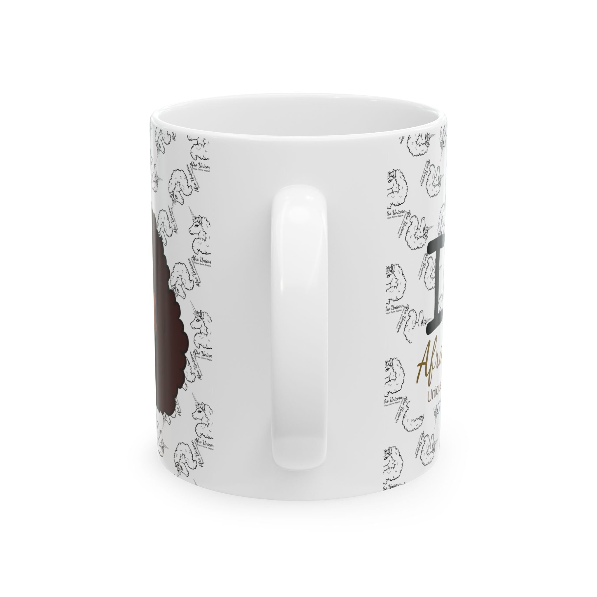 I Love Afro Unicorn Brand - Coffee Mug