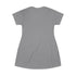 Afro Unicorn T-Shirt Dress  - Grey