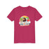 Afro Unicorn Girl Youth Tee - Summer Fun Short Sleeve