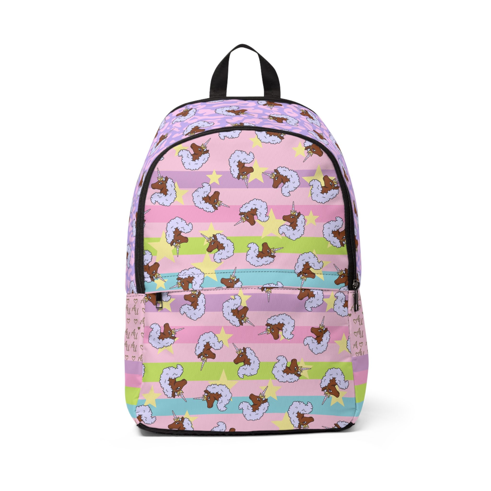 Afro Unicorn Star Cove Backpack