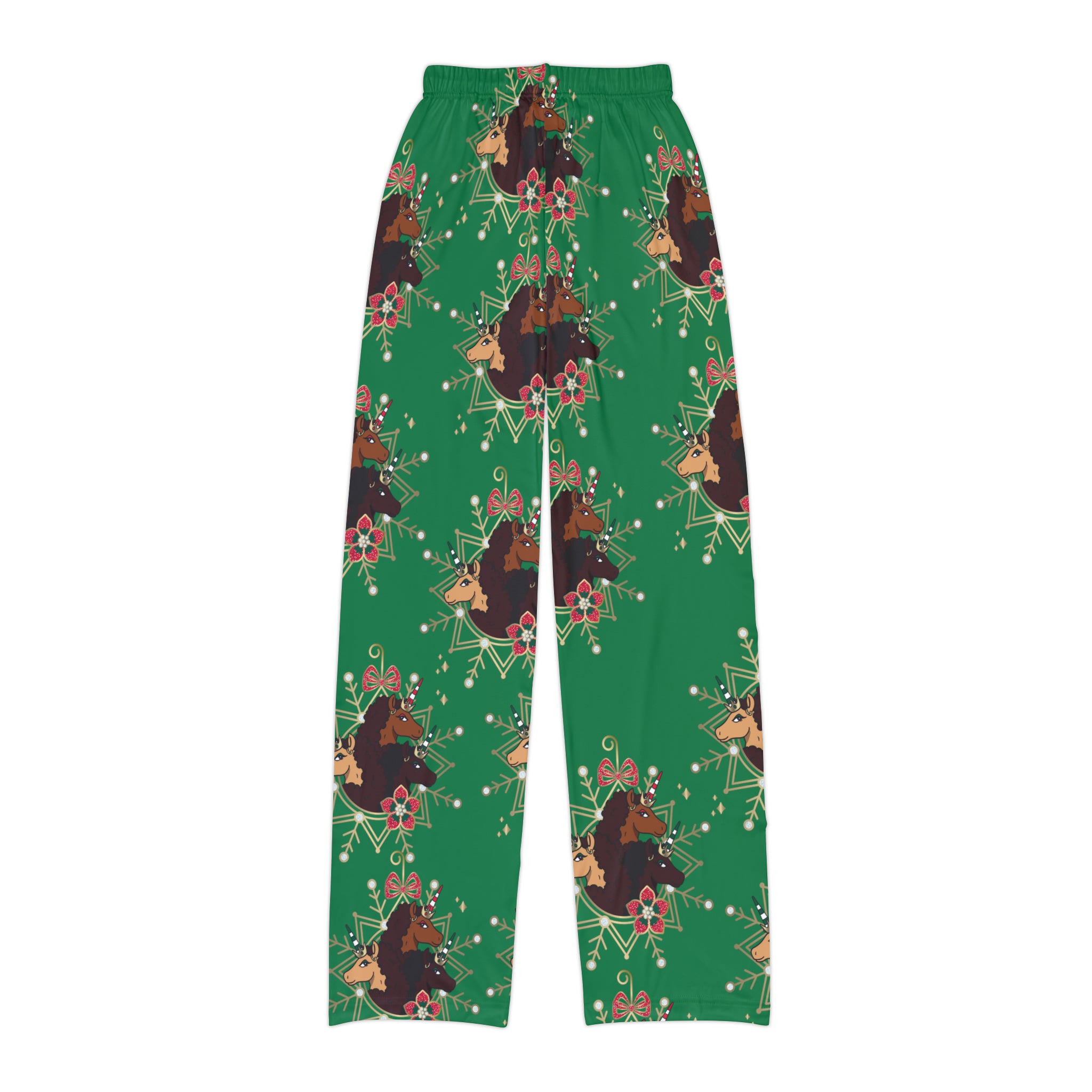Afro Unicorn Kids Pajama Pants