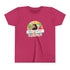 Afro Unicorn Girl Youth Tee - Summer Fun Short Sleeve