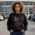 Afro Unicorn Fan Favs Sweatshirt – Pittsburgh Black & Gold