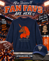 Afro Unicorn Fan Favs Sweatshirt – Chicago Navy & Orange