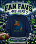 Afro Unicorn Fan Favs Sweatshirt – Seattle Navy & Green