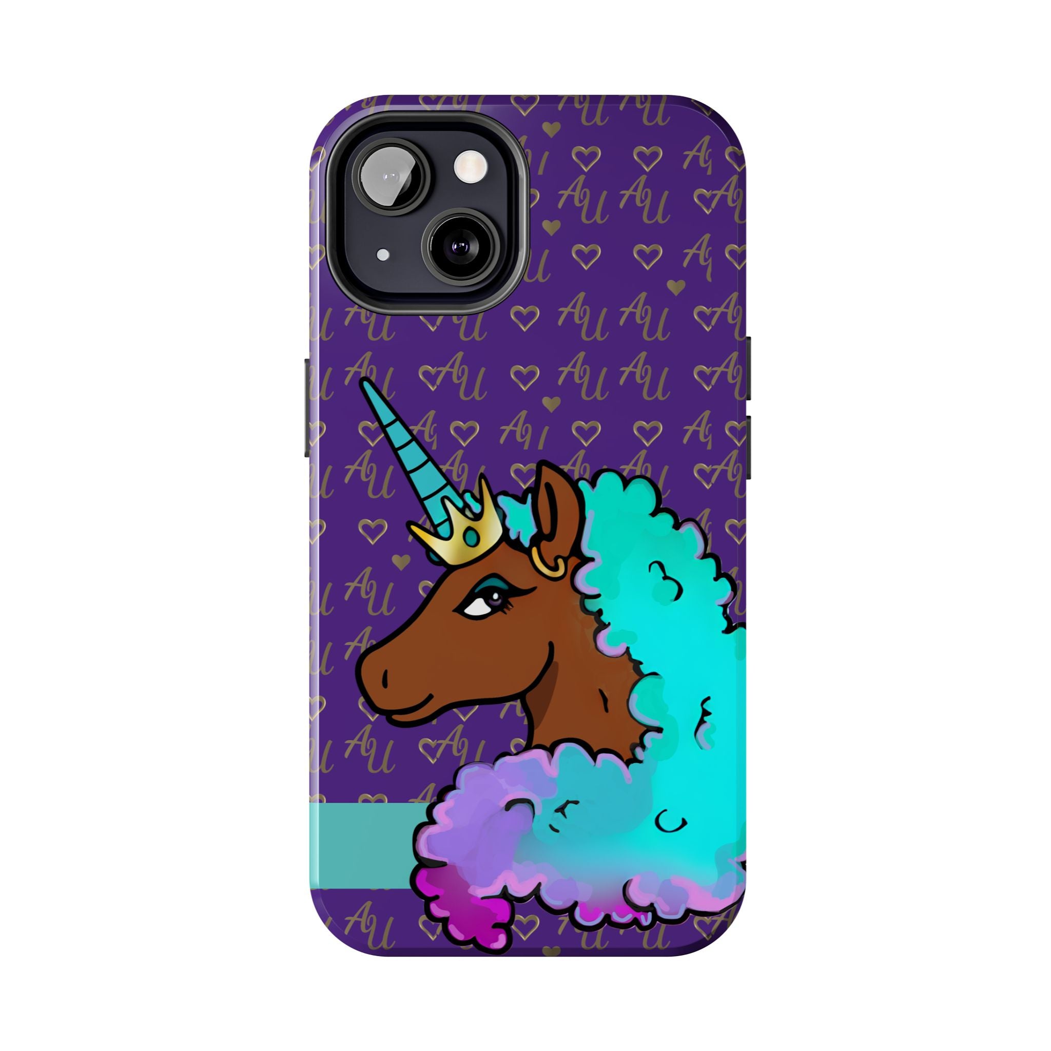 Afro Unicorn Tough Phone Case
