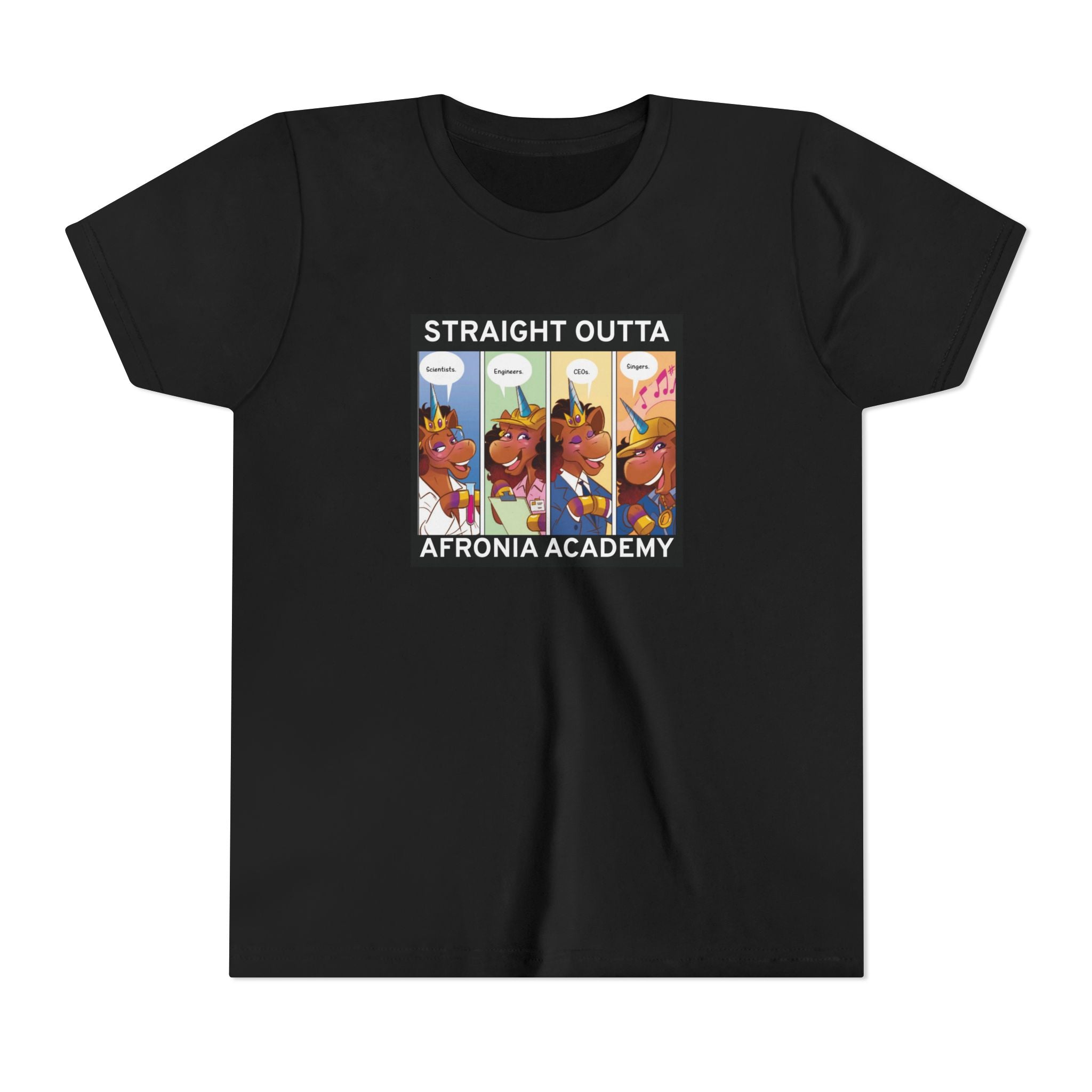 Youth Tee - STRAIGHT OUTTA AFRONIA