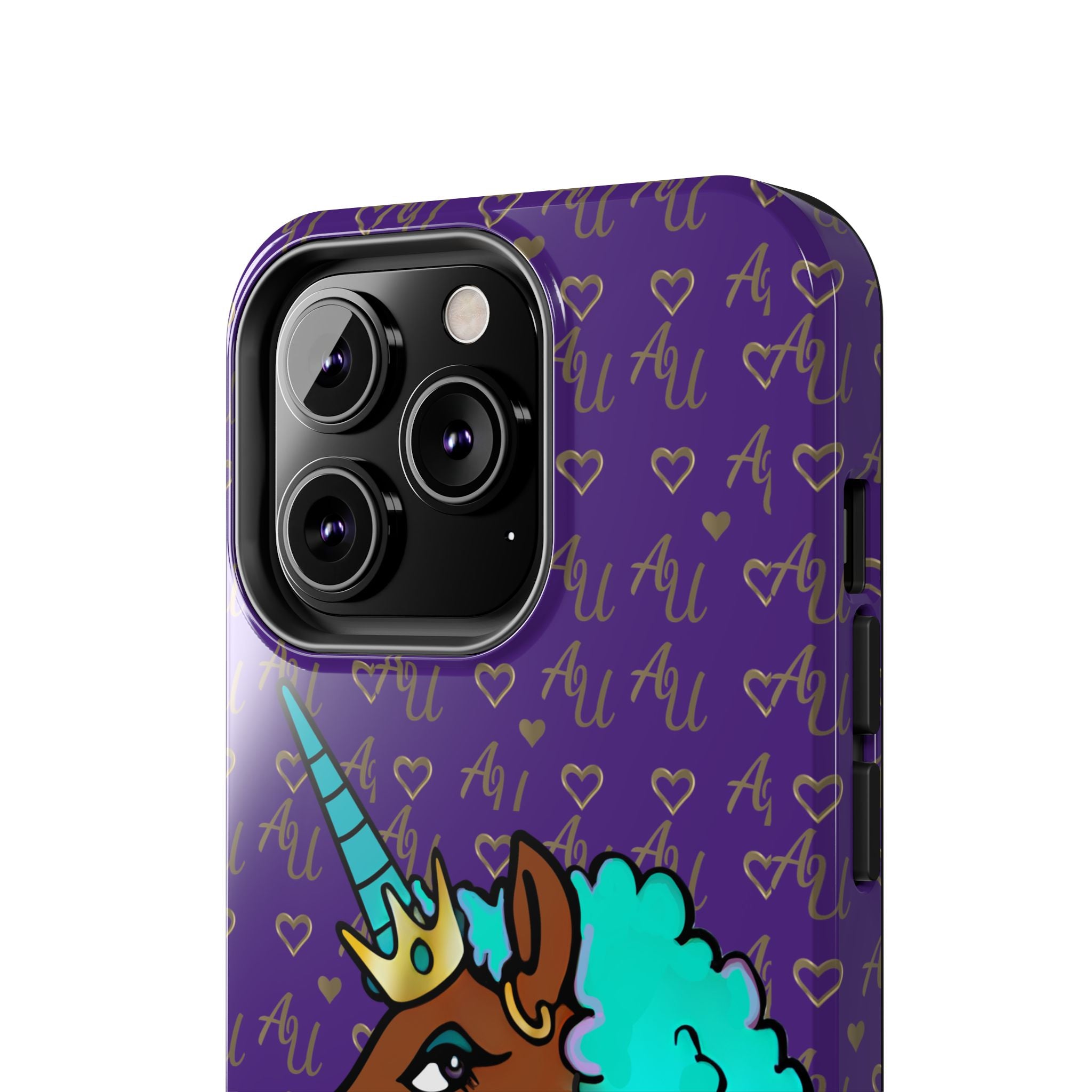 Afro Unicorn Tough Phone Case