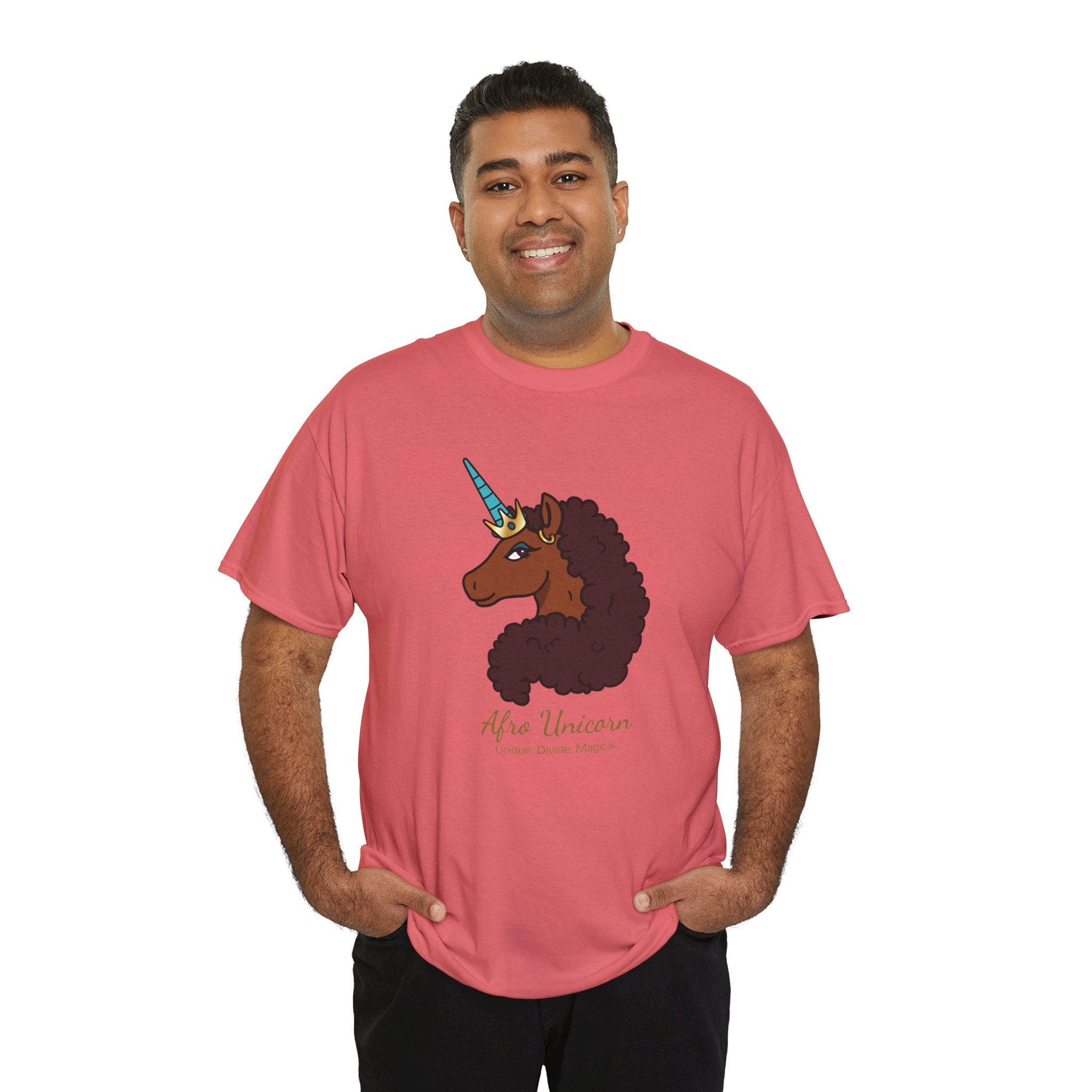 Adult - Afro Unicorn Signature Tee - Unique