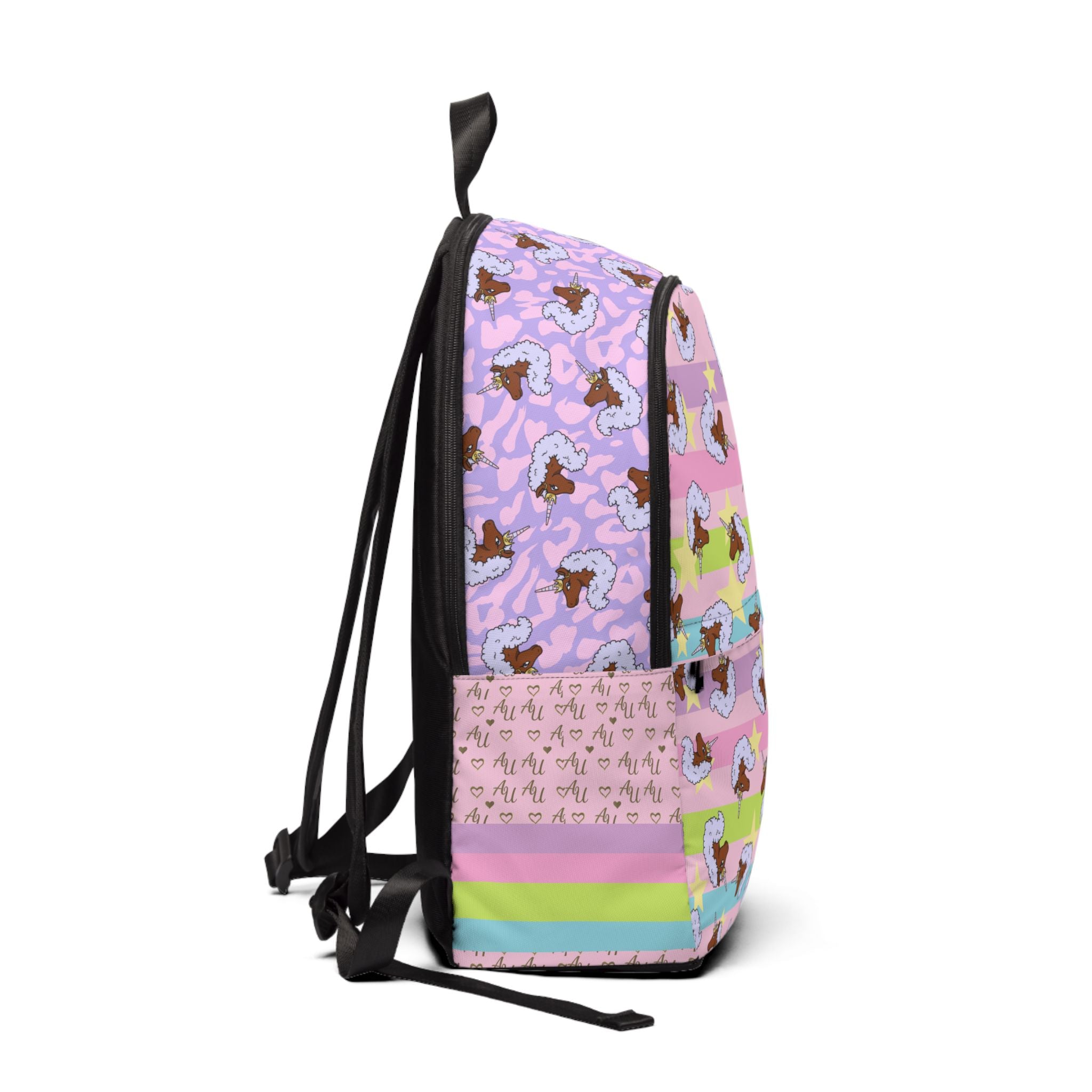 Afro Unicorn Star Cove Backpack