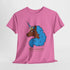 Adult - Afro Unicorn Blue & Pink Spring  Tee
