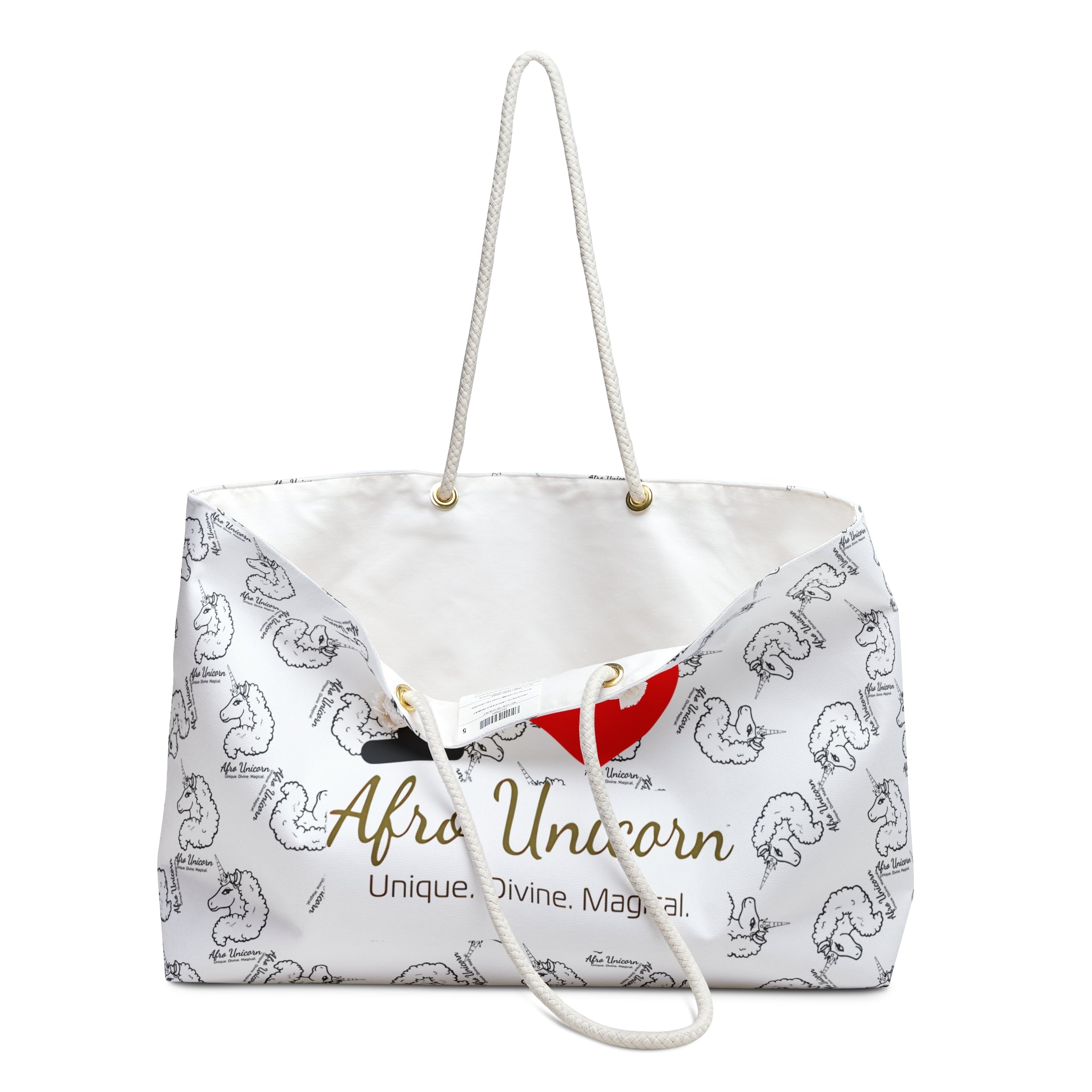 I Love Afro Unicorn -Weekender Brand