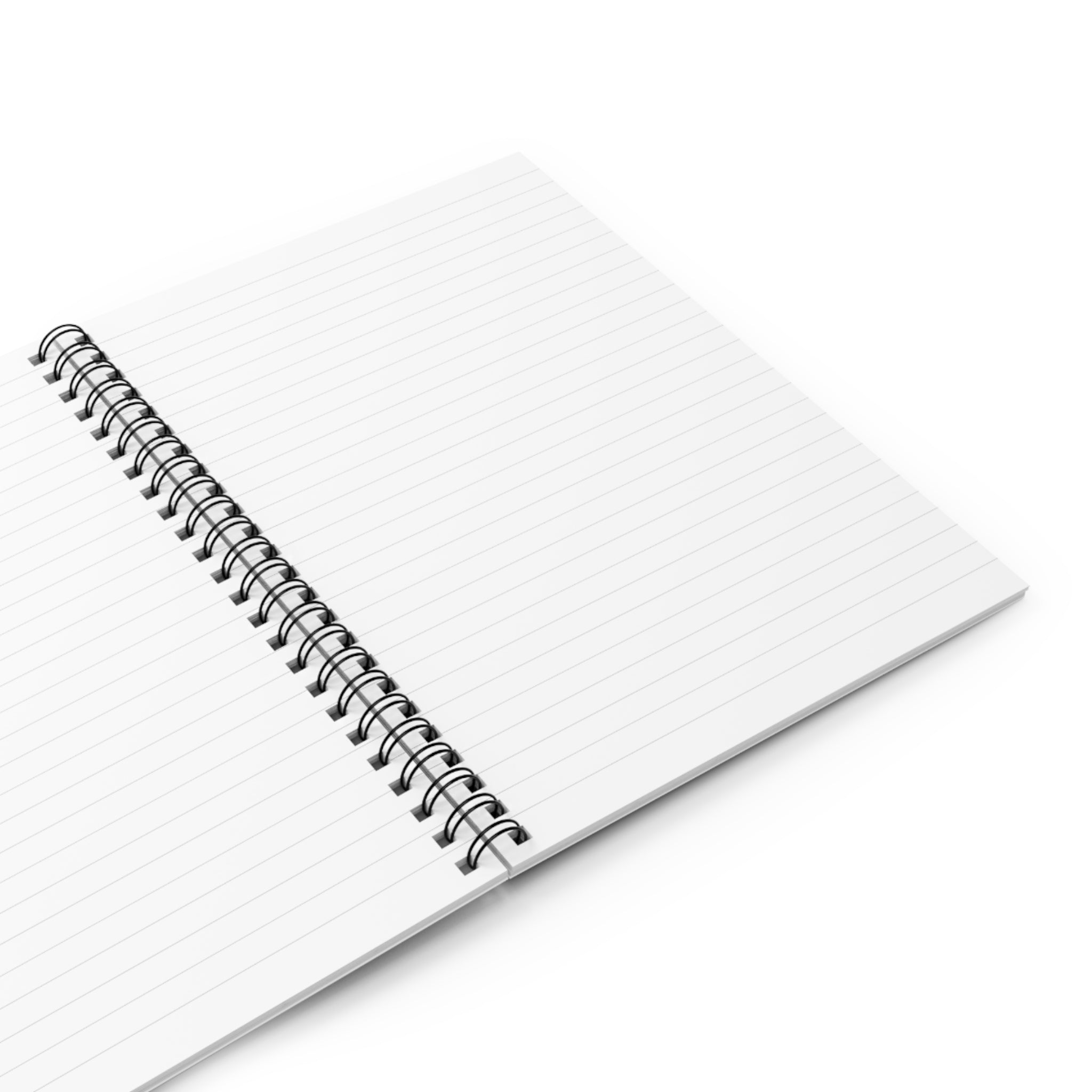 Unicorn Pattern Spiral Notebook — Cute Afro Unicorn Ruled Journal