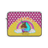Afro Unicorn Dreamer Laptop Sleeve - Yellow