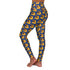 Afro Unicorn Blue & Gold High Waisted Leggings
