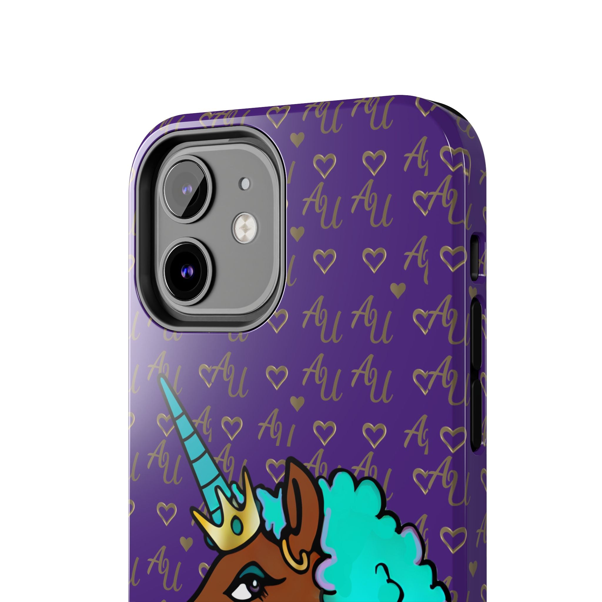 Afro Unicorn Tough Phone Case