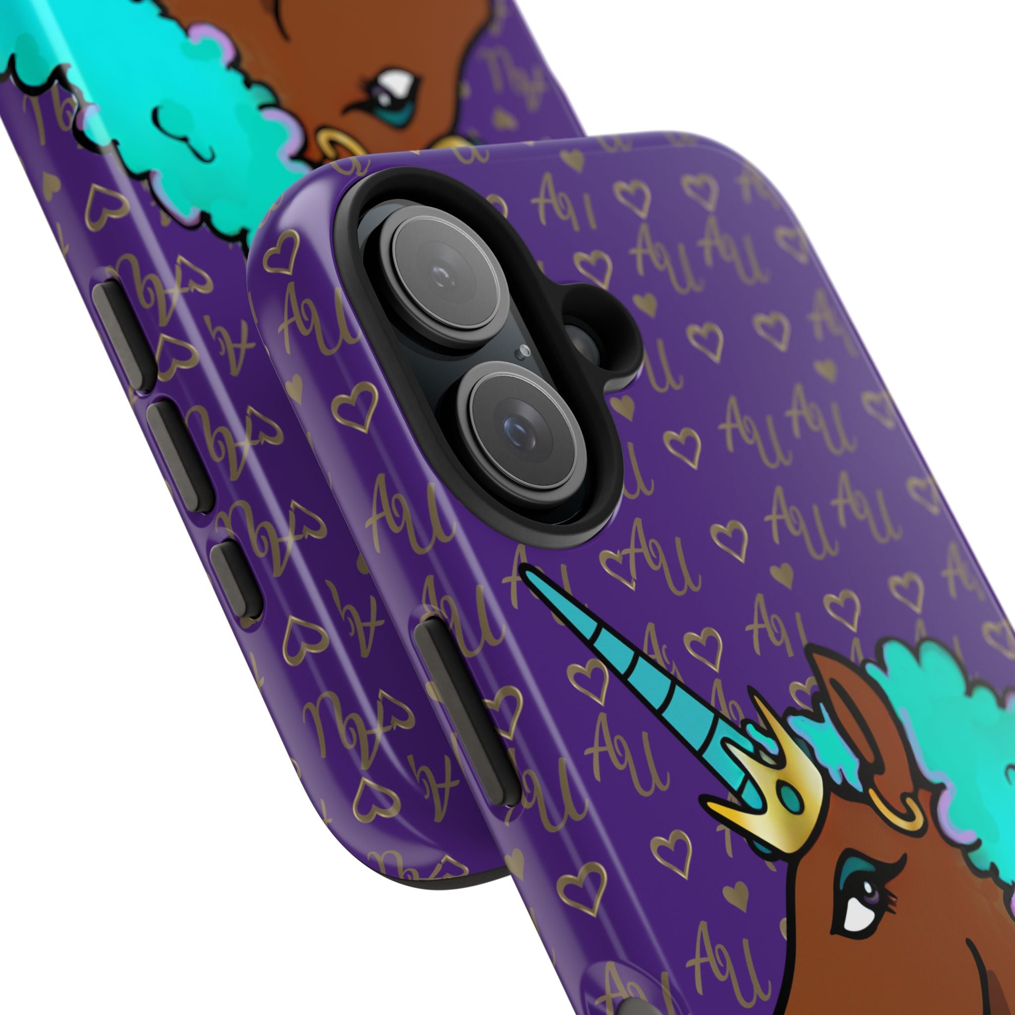 Afro Unicorn Tough Phone Case