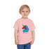Toddler - Afro Unicorn Blue & Pink Spring Tee