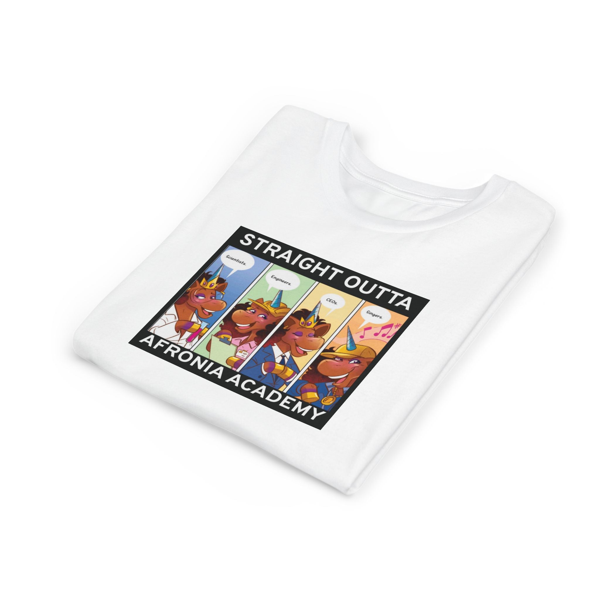 Youth Tee - STRAIGHT OUTTA AFRONIA