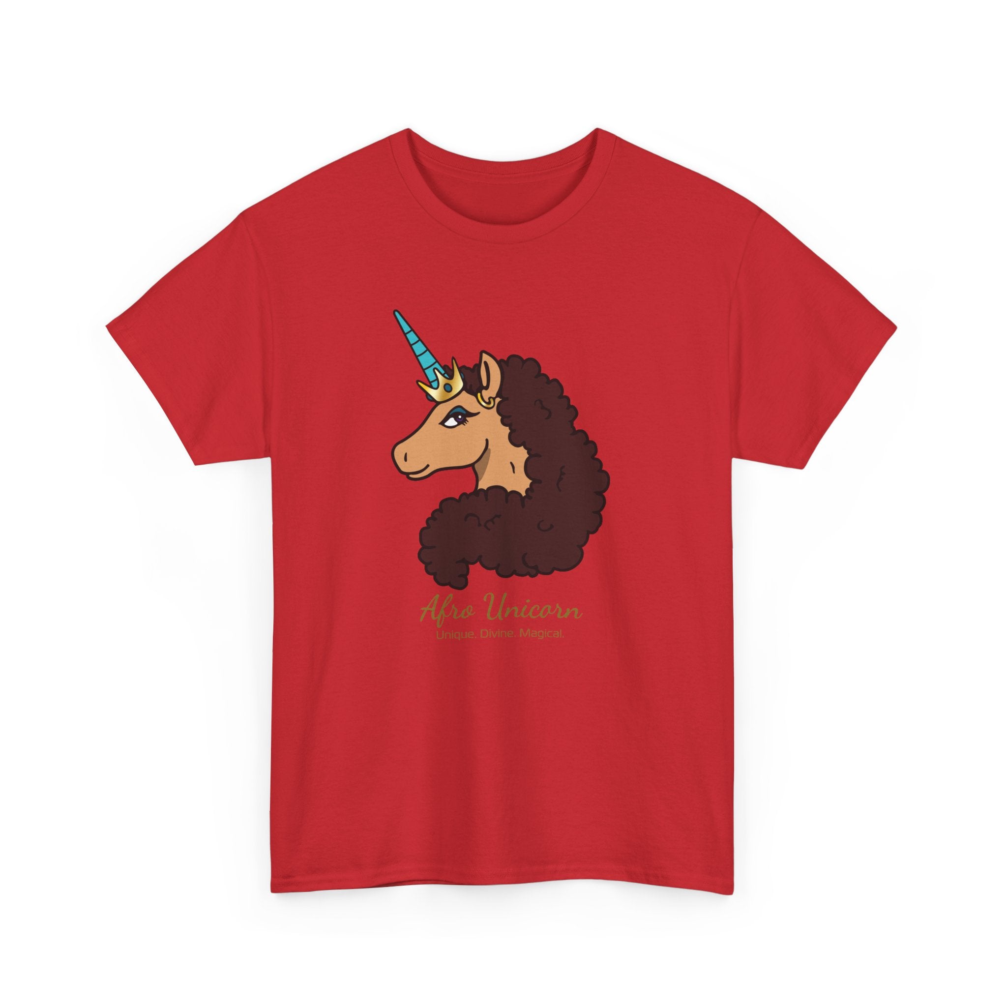 Adult - Afro Unicorn Signature Tee - Divine