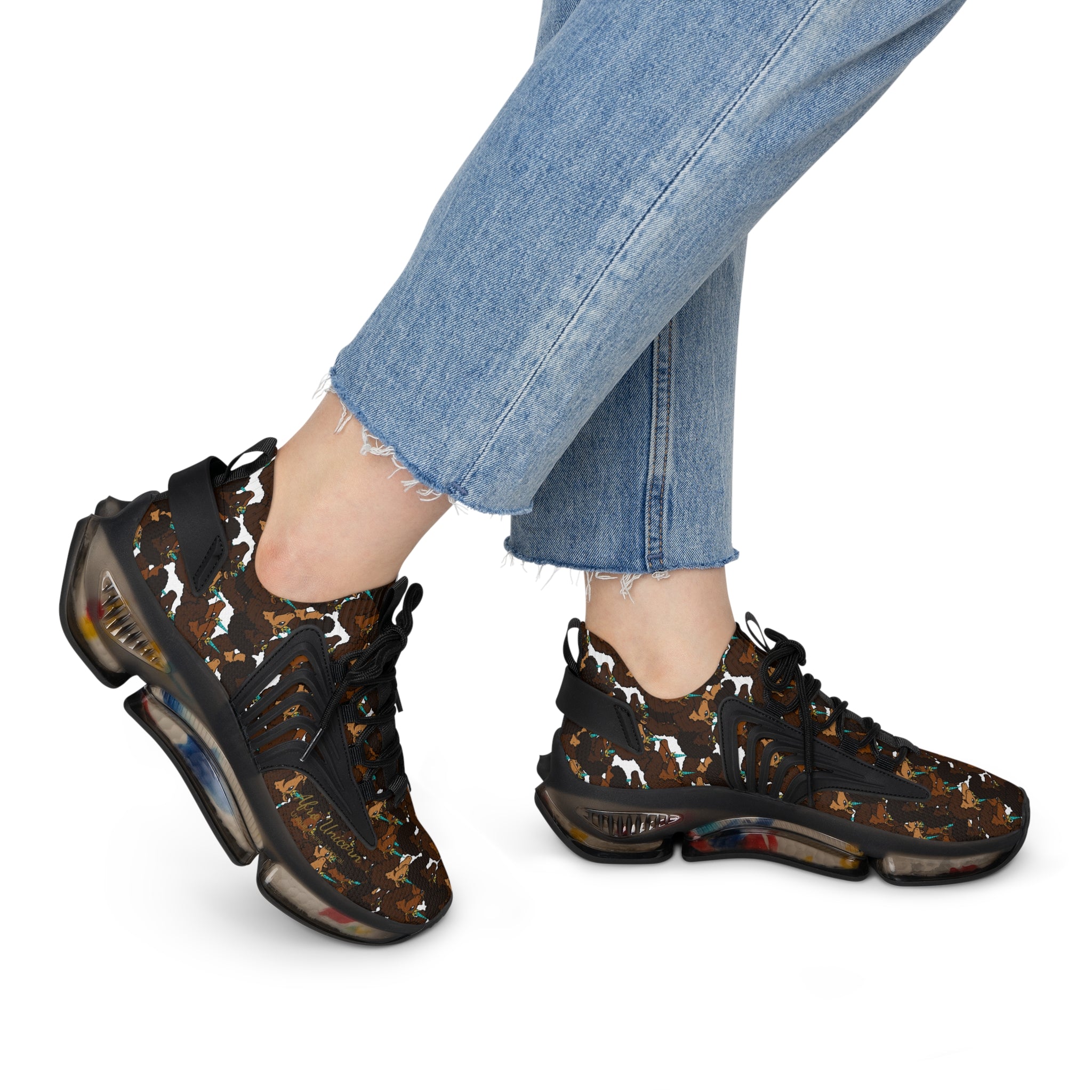 Mesh Sneakers - Afro Unicorn Original Monogram