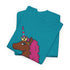 Adult - Afro Unicorn Pink & Blue Spring  Tee