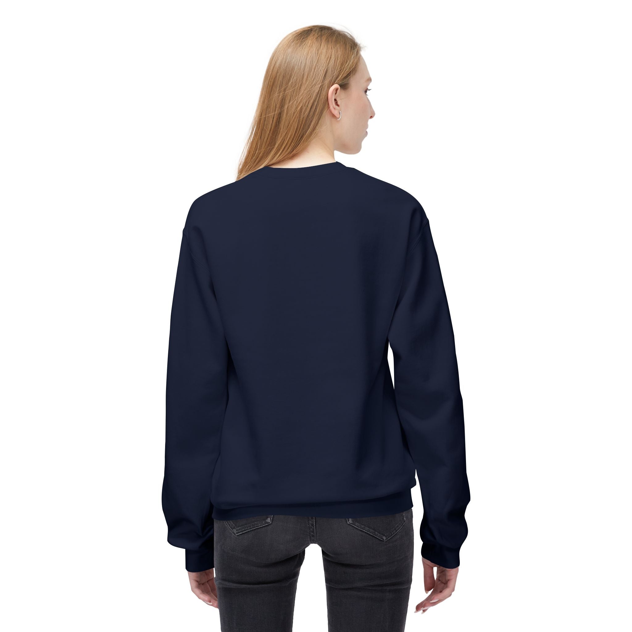 Afro Unicorn Fan Favs Sweatshirt – Chicago Navy & Orange