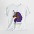 Adult - Afro Unicorn Signature Tee - Purple Mane