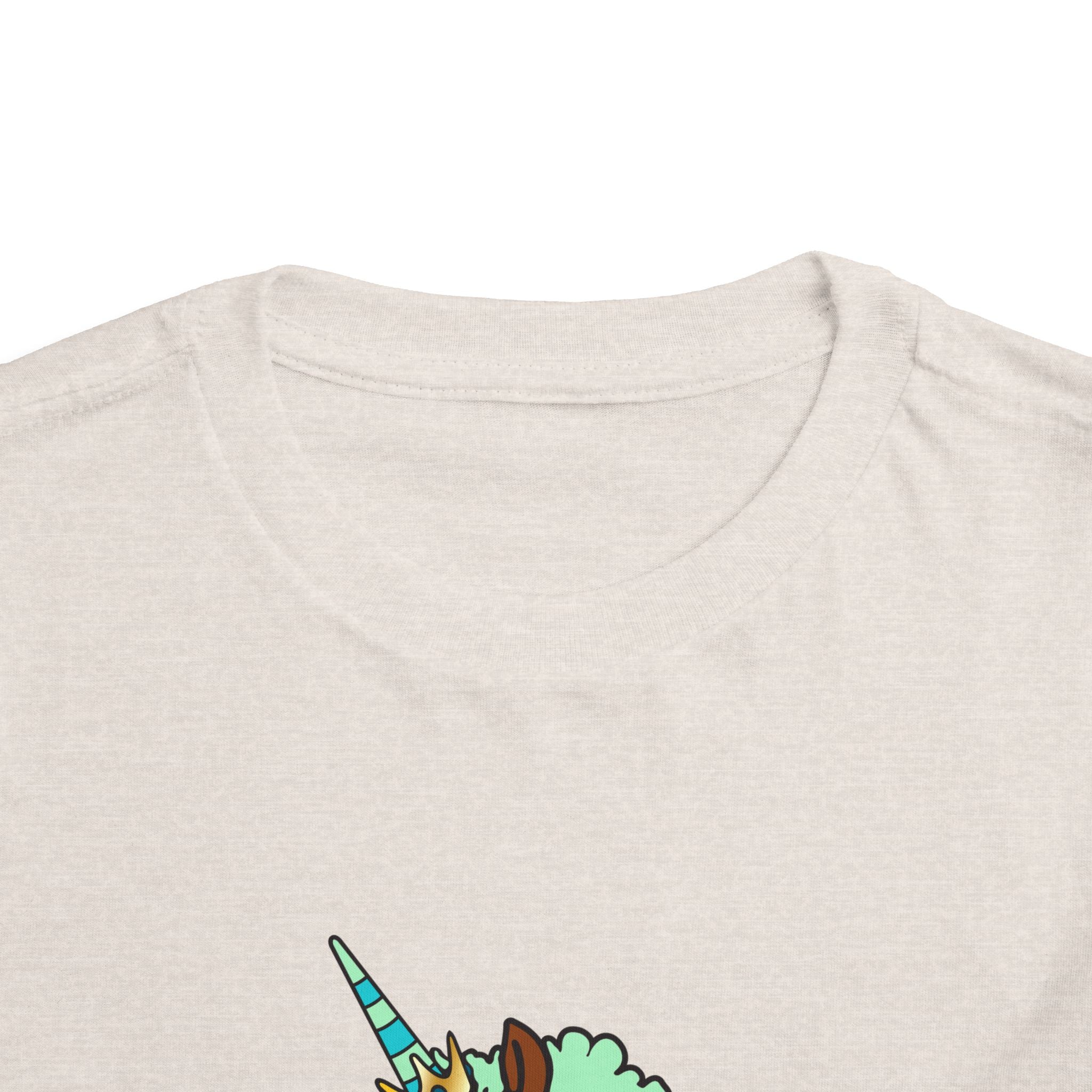 Toddler - Afro Unicorn Mint Green Spring Tee