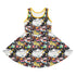 Girls' Sundress Afro Unicorn Composition Note Book Dress
