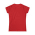 Afro Unicorn Crimson & Cream Women's Tee — Celebrate D9 Love