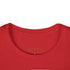 Afro Unicorn Crimson & Cream Women's Tee — Celebrate D9 Love