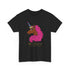 Adult - Afro Unicorn Pink & Blue Spring  Tee