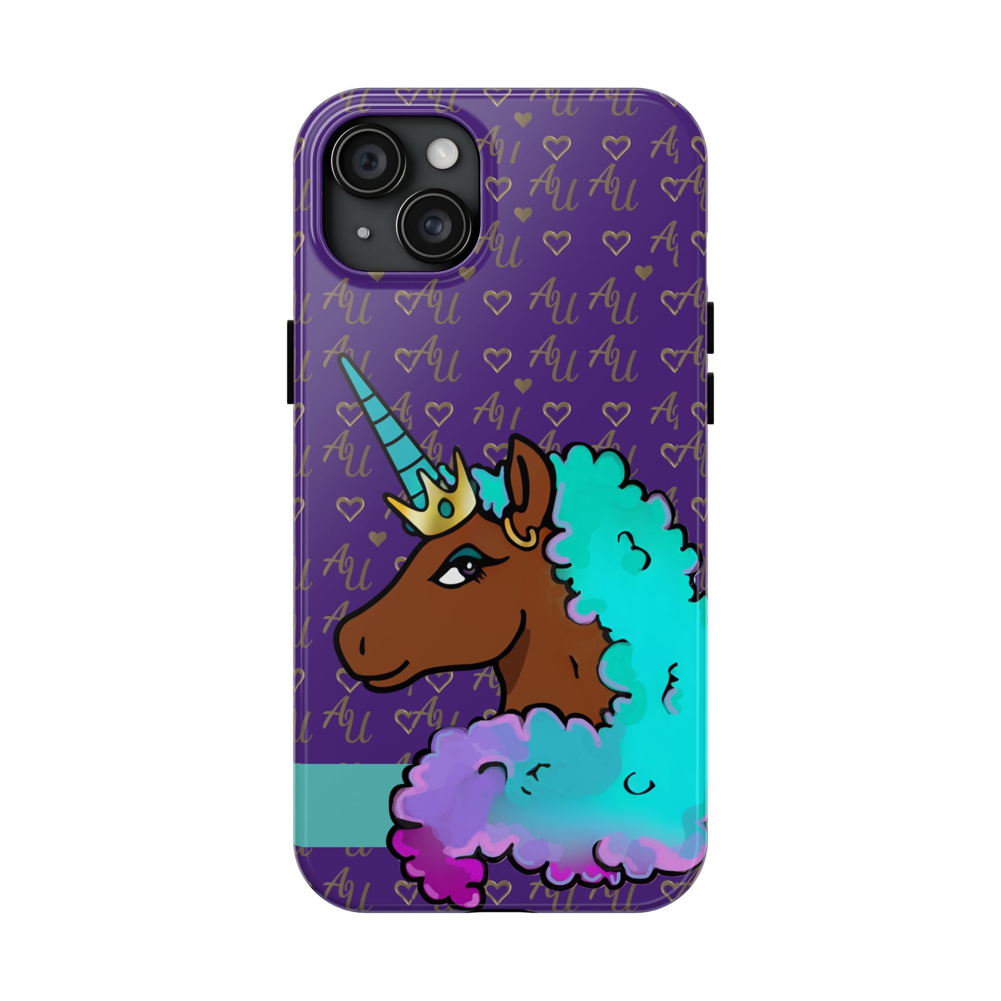 Afro Unicorn Tough Phone Case