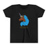 Youth - Afro Unicorn Blue & Pink Spring Tee