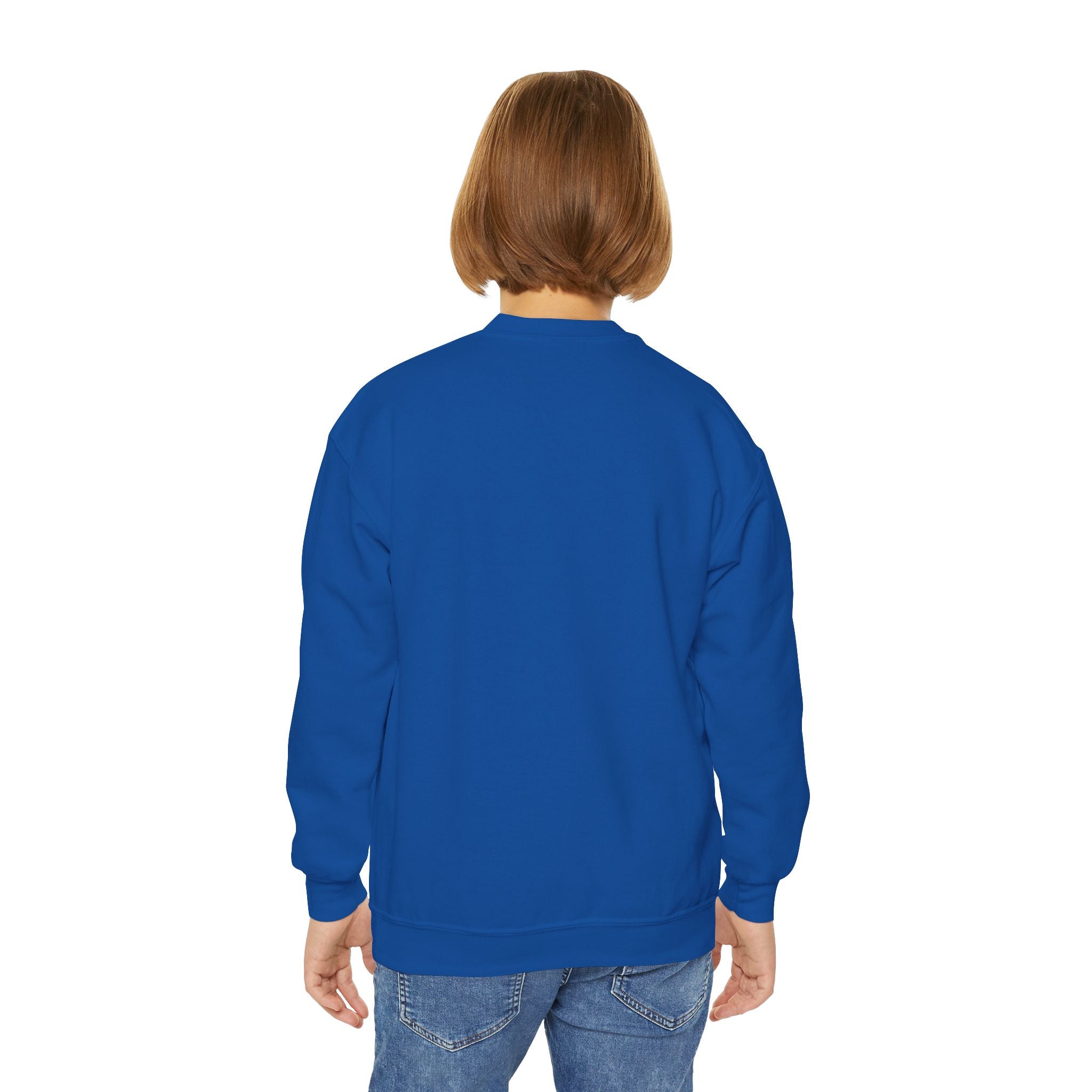 Seahawks Super Bowl Afro Unicorn Youth Crewneck Sweatshirt