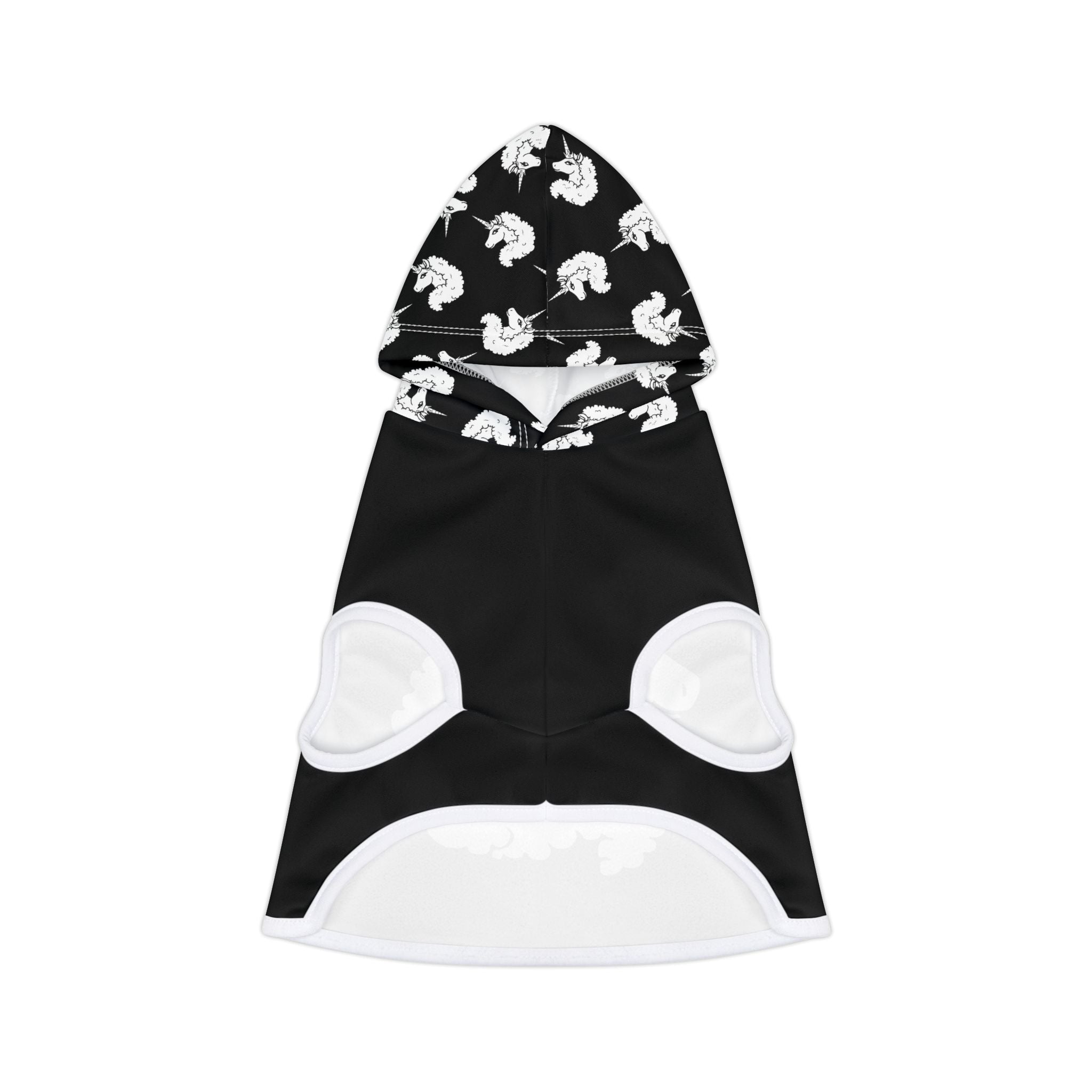 Afro Unicorn Pet Hoodie