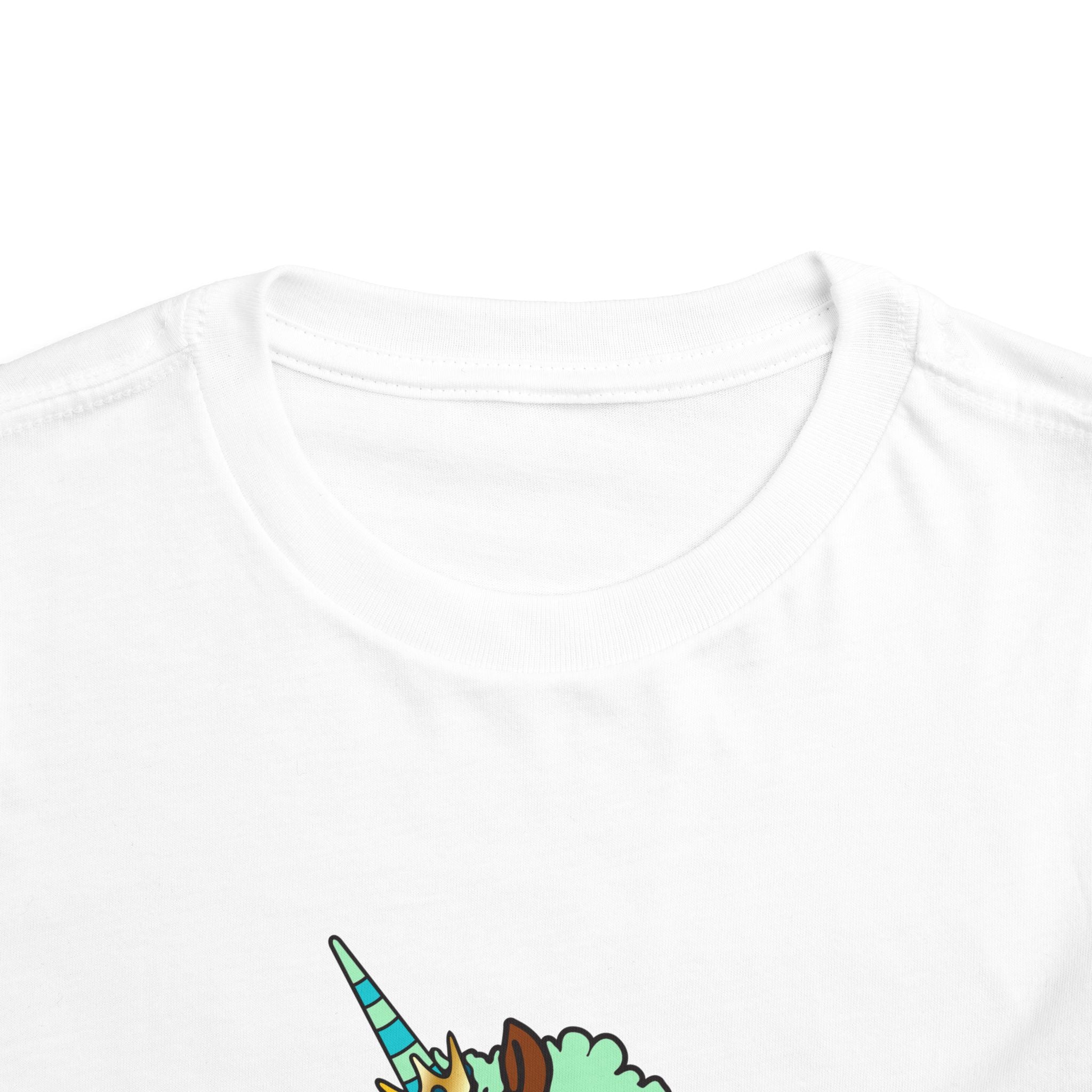 Toddler - Afro Unicorn Mint Green Spring Tee