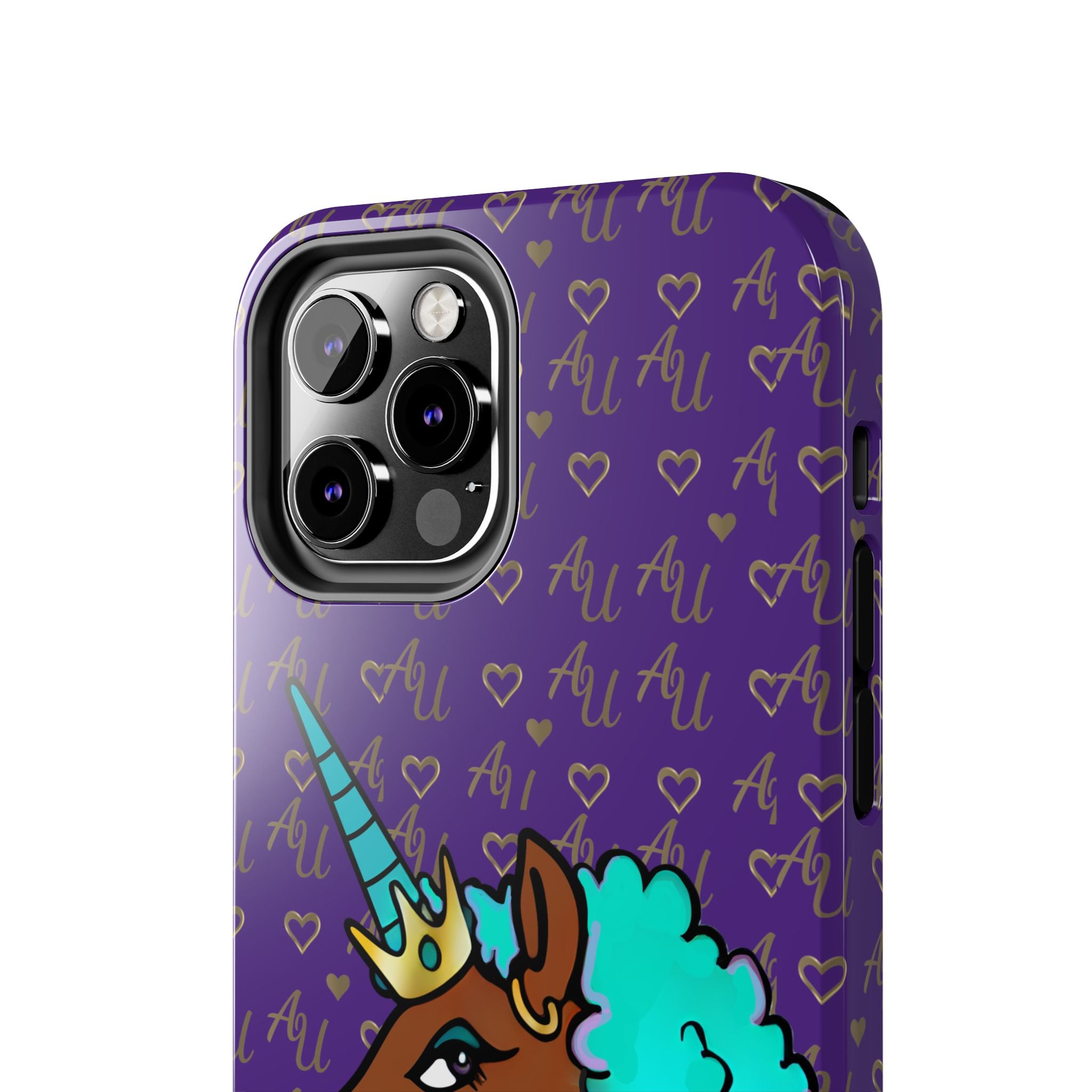 Afro Unicorn Tough Phone Case